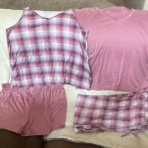 4 Piece Pajama Set